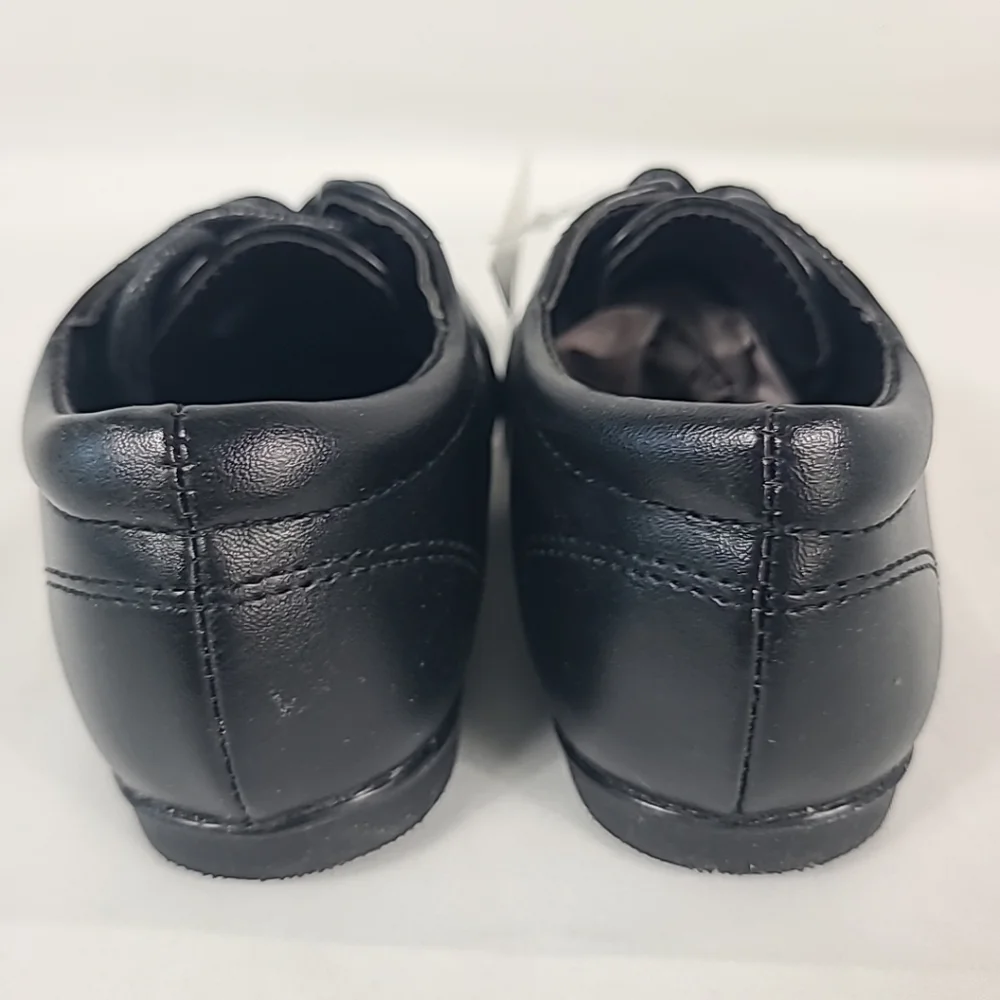 NEW Josmo Basic Casual Boys Dress Shoes Oxford Black Size 7